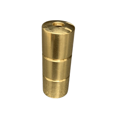 Tri-Barrel Acorn/Cord Pull in Brass finish